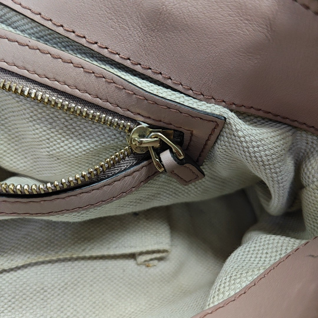Soho Small Patent Leather Beige