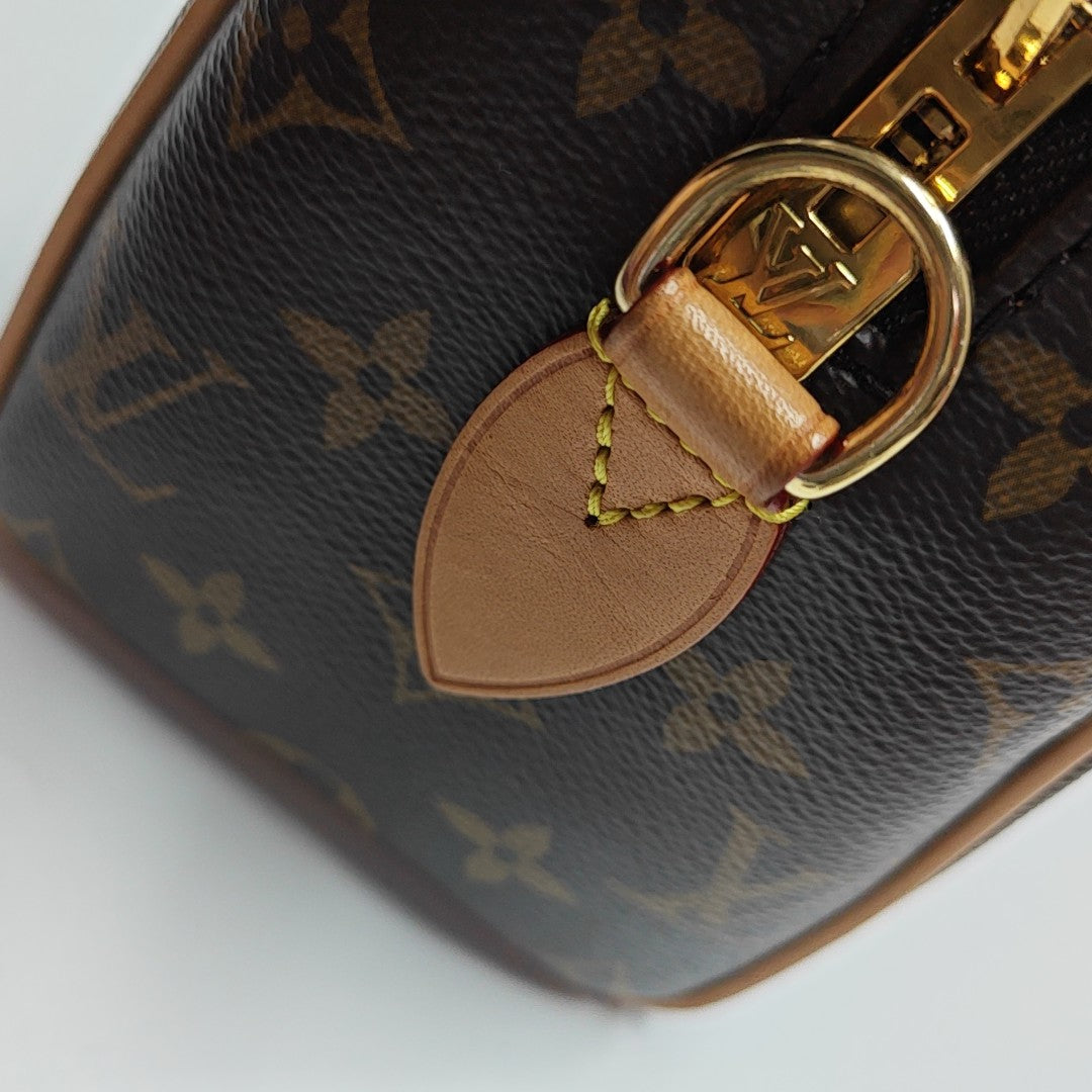 SPEEDY 20 Monogram Coated Canvas Brown