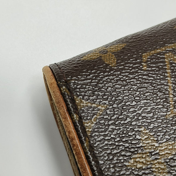 TWIN GM Monogram Coated Canvas Brown