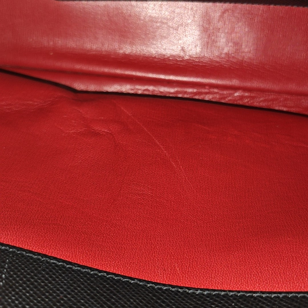 Twin Saffiano Calfskin Black