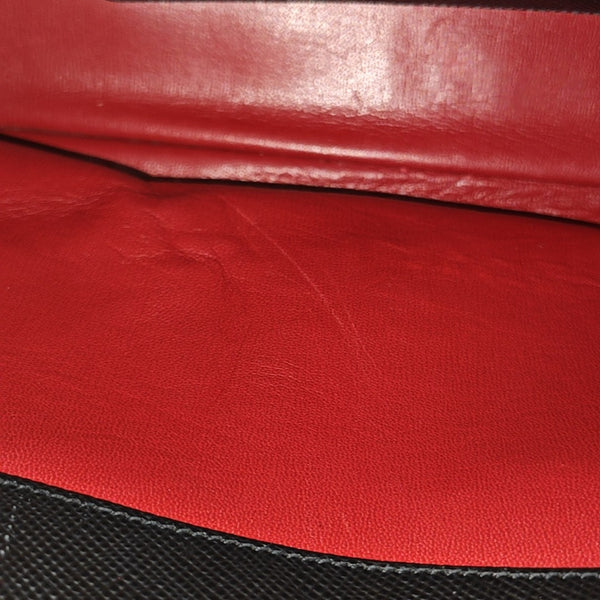 Twin Saffiano Calfskin Black