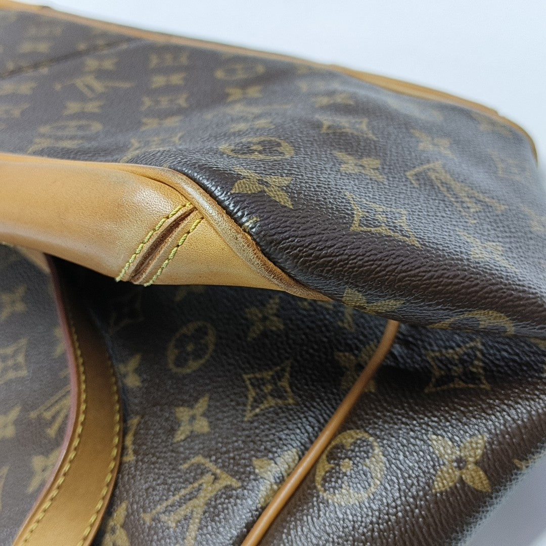RETIRO GM Monogram Coated Canvas Brown