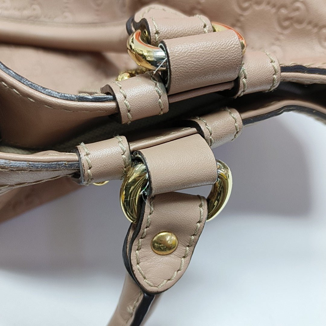 Sukey Monogram Calfskin Rosa