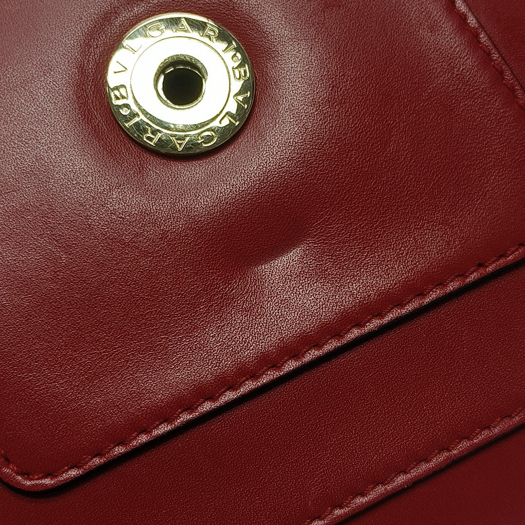 SERPENTI FOREVER Small Calfskin Red