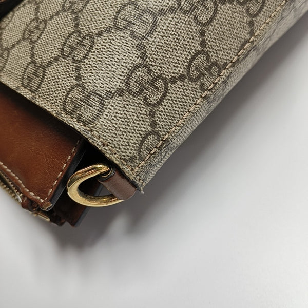 GG Blooms Monogram Coated Canvas Beige