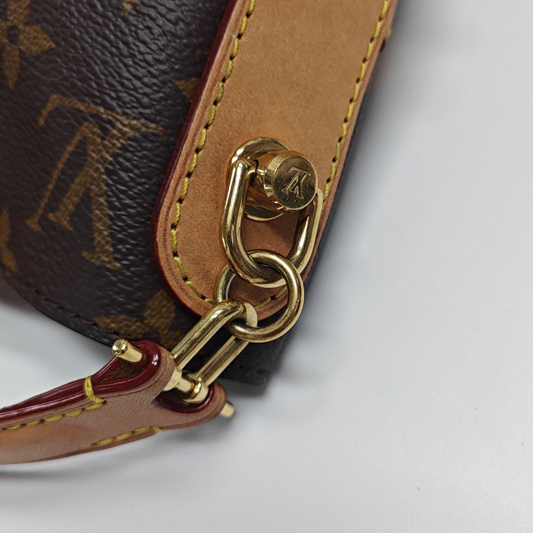 DUFFLE Monogram Coated Canvas Brown