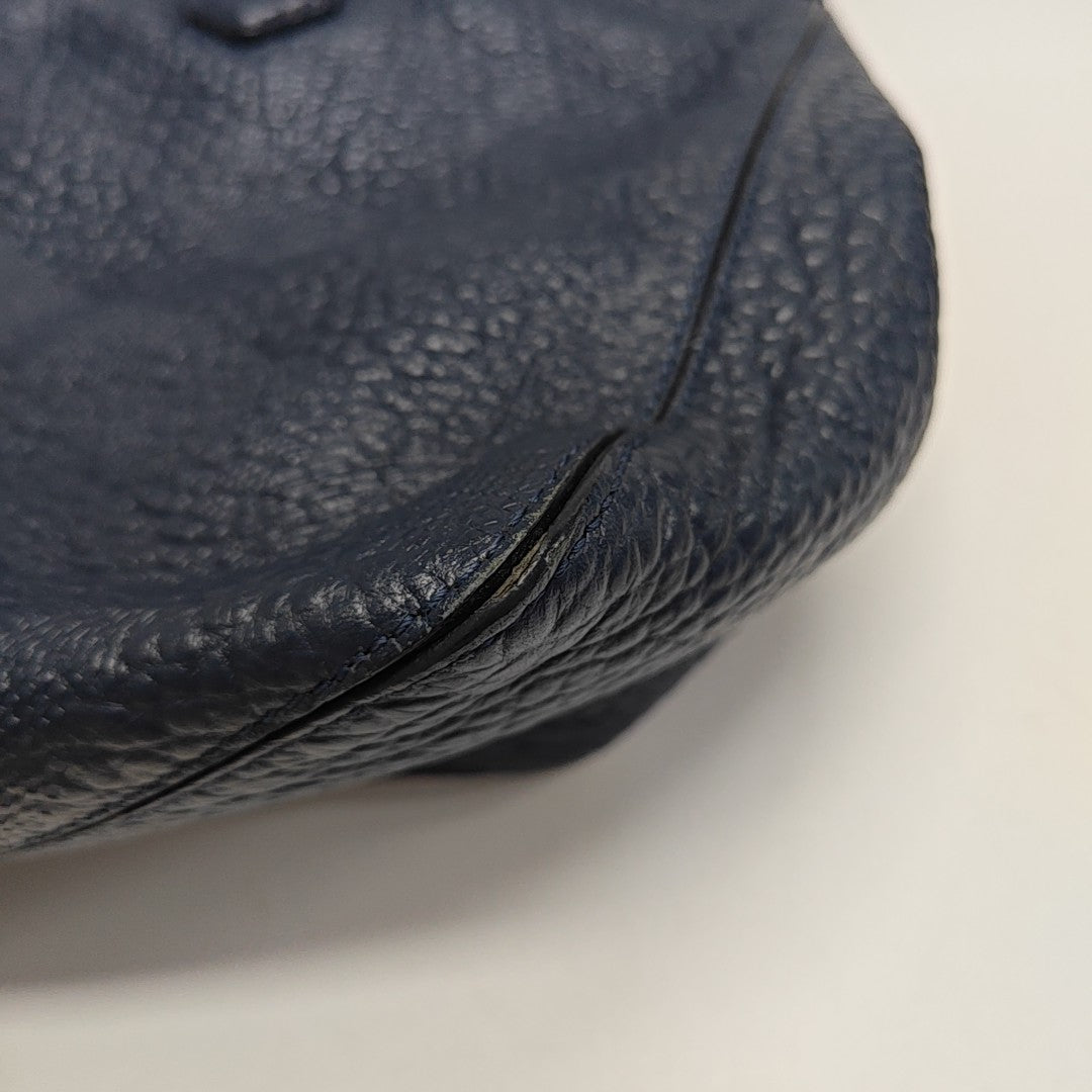 Dewsbury Mini Leather Blue