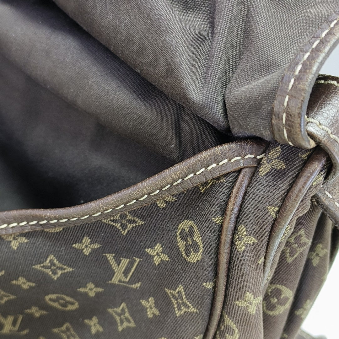 SAUMUR 28 Monogram Canvas Brown