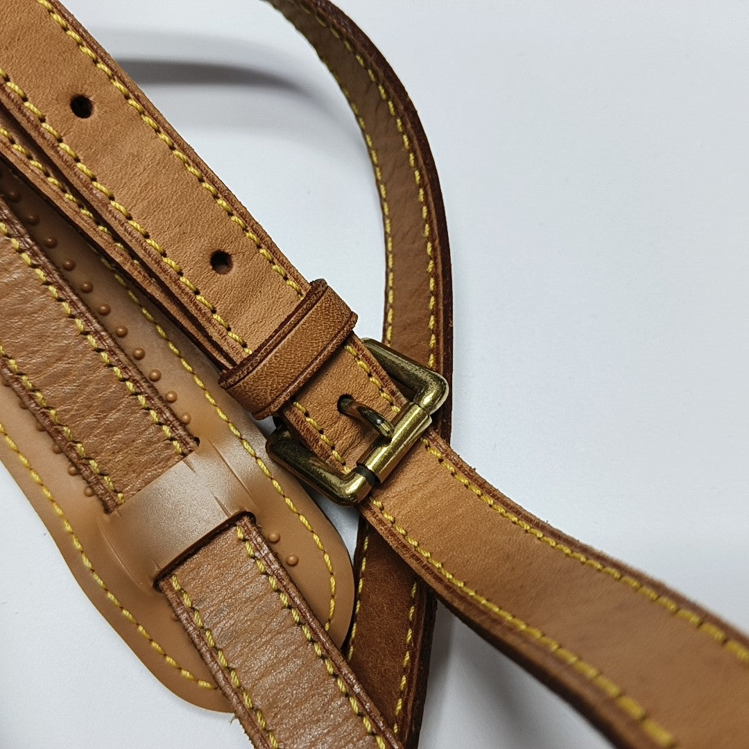 SOLOGNE PM Monogram Coated Canvas Brown