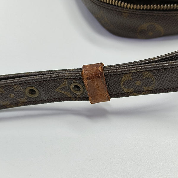 DANUBE Monogram Coated Canvas Brown