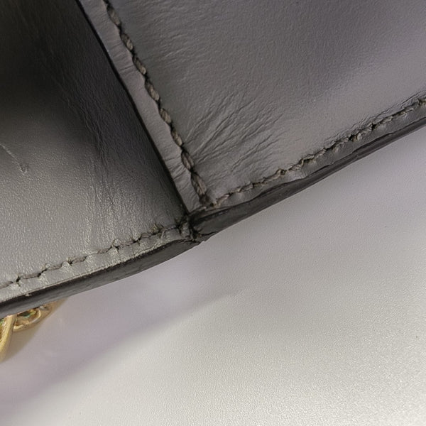 Padlock Small Monogram Calfskin Gray