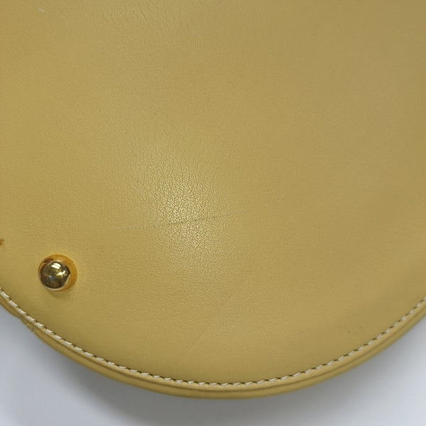 Calfskin Bucket Bag Yellow