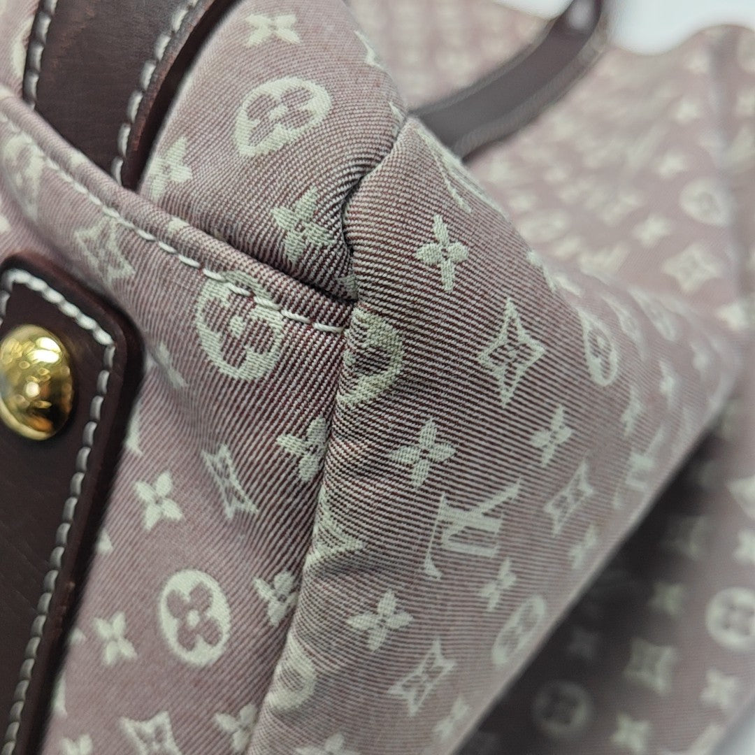 Monogram Canvas Shoulder Bag Pink