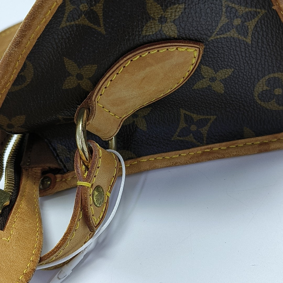 POPINCOURT Monogram Coated Canvas Brown