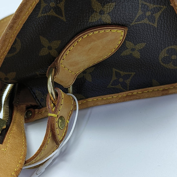 POPINCOURT Monogram Coated Canvas Brown