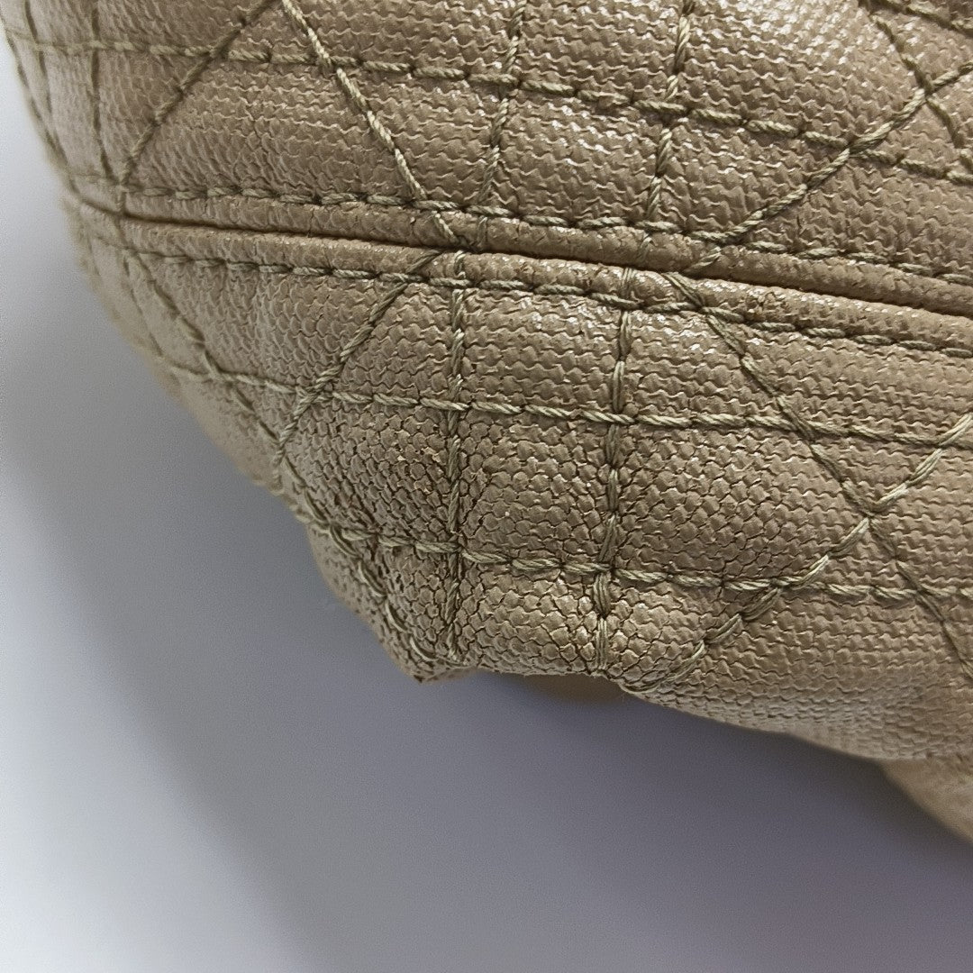 Panarea Quilted Coated Canvas Yellow