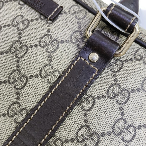 Duffle Monogram Coated Canvas Beige