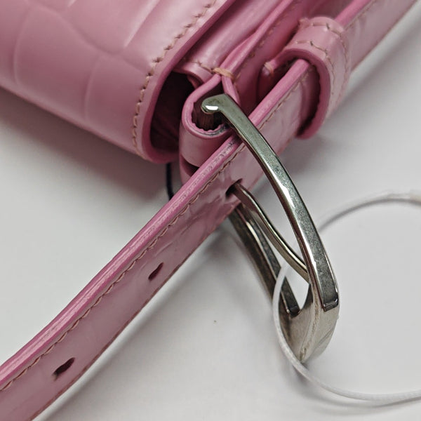 Calfskin Shoulder Bag Pink