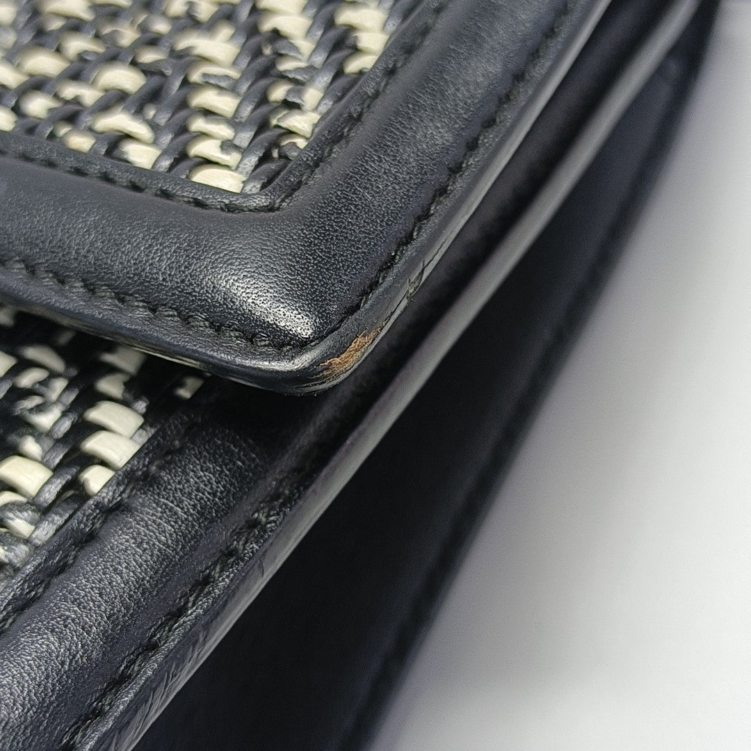 Calfskin Shoulder Bag Black