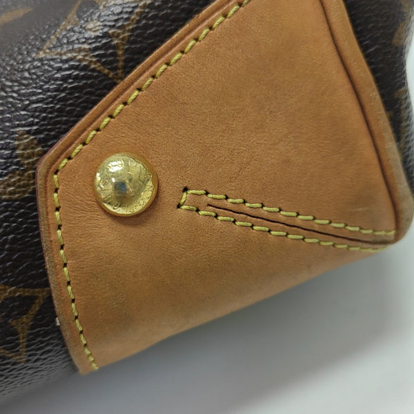 RETIRO NM Monogram Coated Canvas Brown