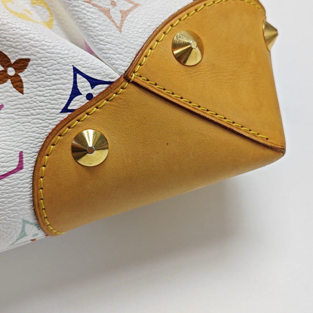 LV × TM JUDY MM Monogram Coated Canvas White