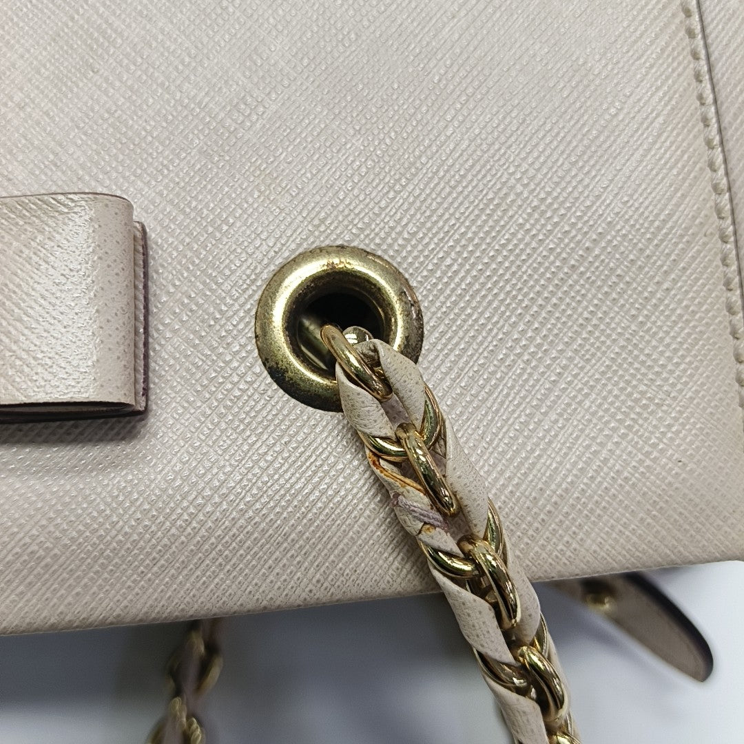 Ginny Calfskin Beige