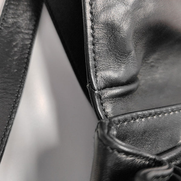 Calfskin Backpack Black