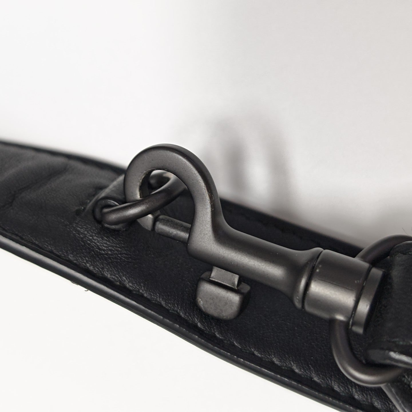 Calfskin Shoulder Bag Black