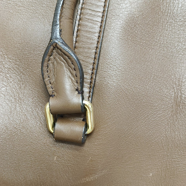 Calfskin Tote Bag Brown