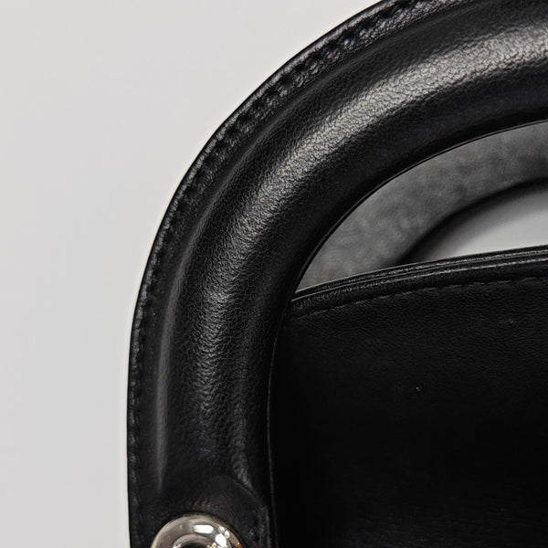 Lady Dior Mini Quilted Lambskin Black