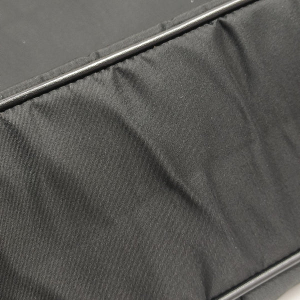 Nylon Top Handle Bag Black