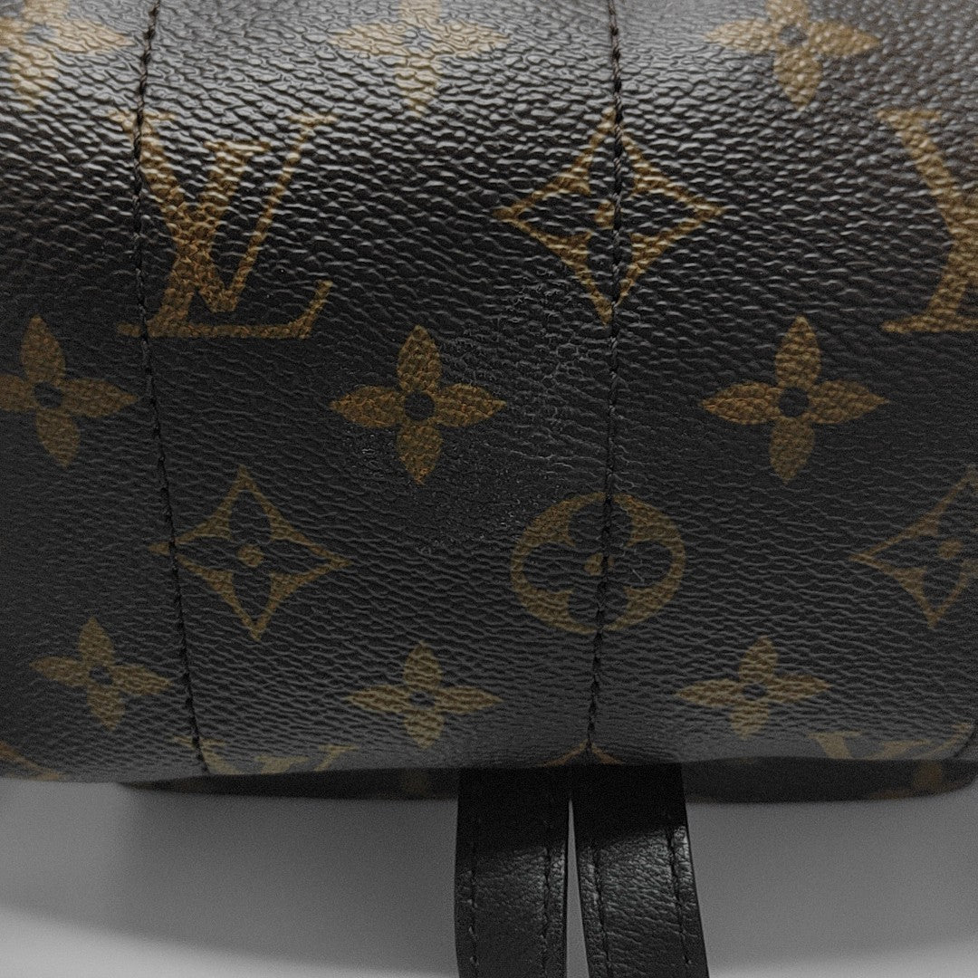 PALM SPRINGS PM Monogram Coated Canvas Brown