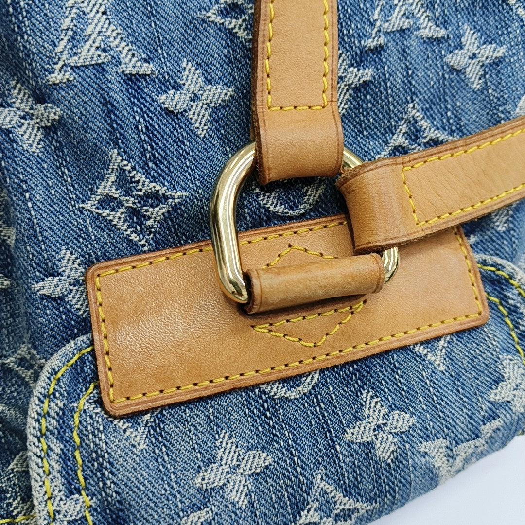 SAC AD Monogram Denim Blue