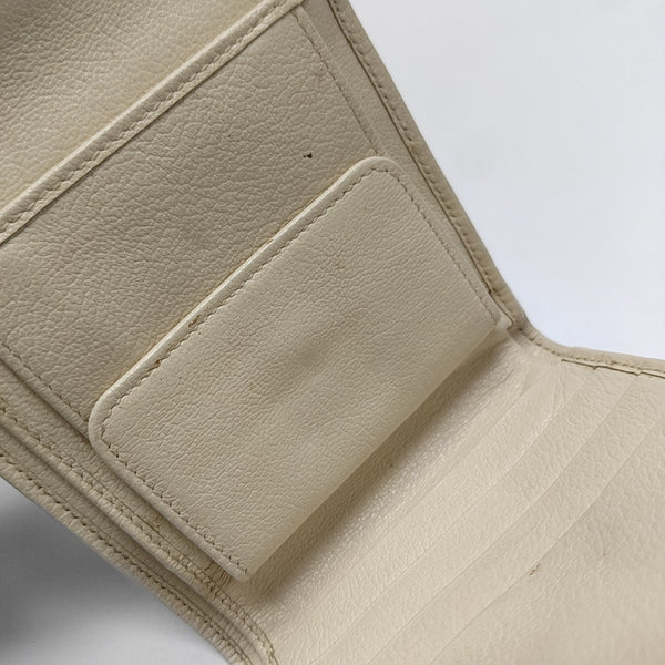 Oblique Canvas Wallet Beige