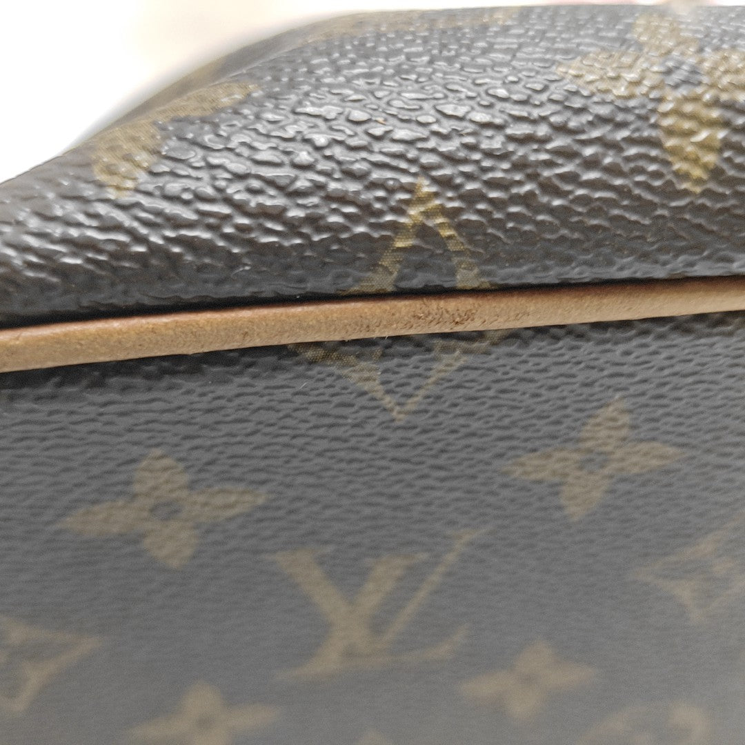 PALERMO PM Monogram Coated Canvas Brown