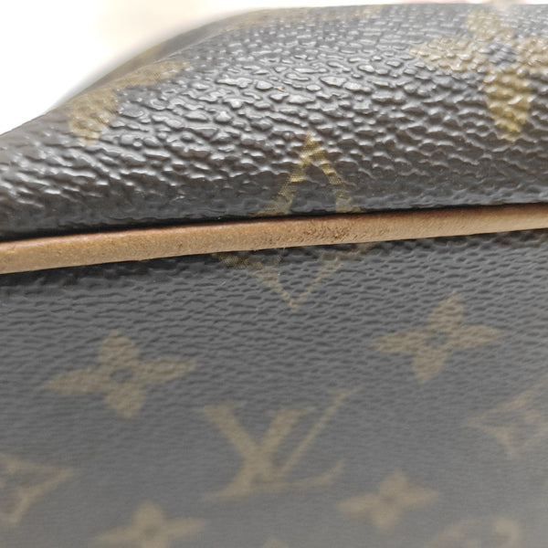 PALERMO PM Monogram Coated Canvas Brown
