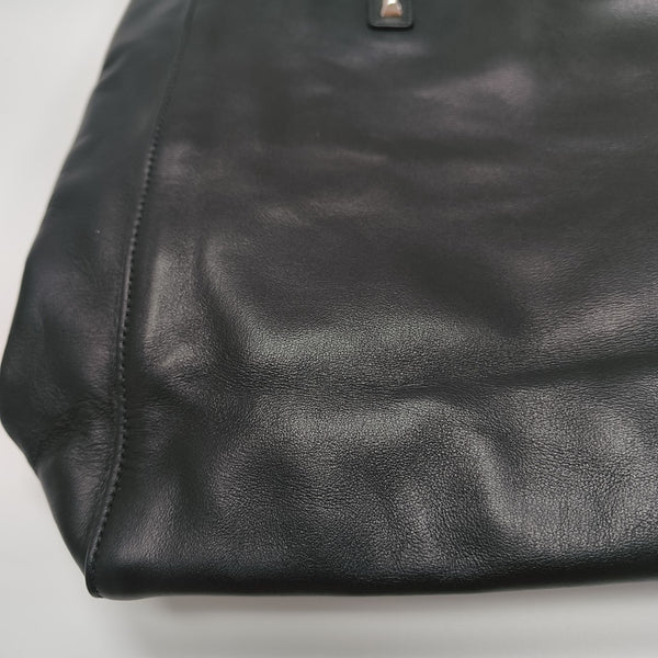 Calfskin Tote Bag Black