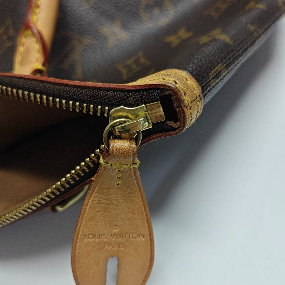 LOCKIT PM Monogram Coated Canvas Brown
