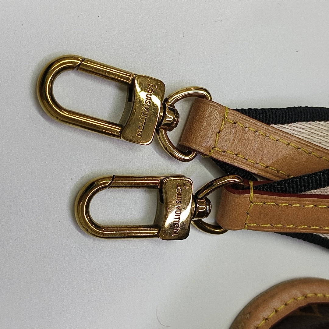 DIANE Monogram Coated Canvas Brown