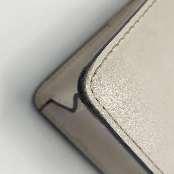 Sylvie Mini Calfskin White