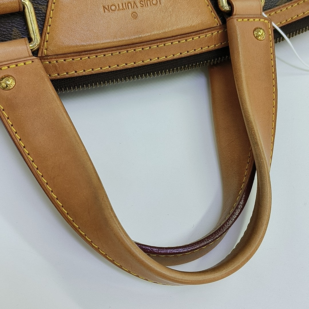 RETIRO NM Monogram Coated Canvas Brown