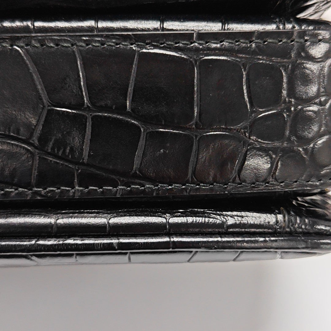 Sharp Calfskin Black