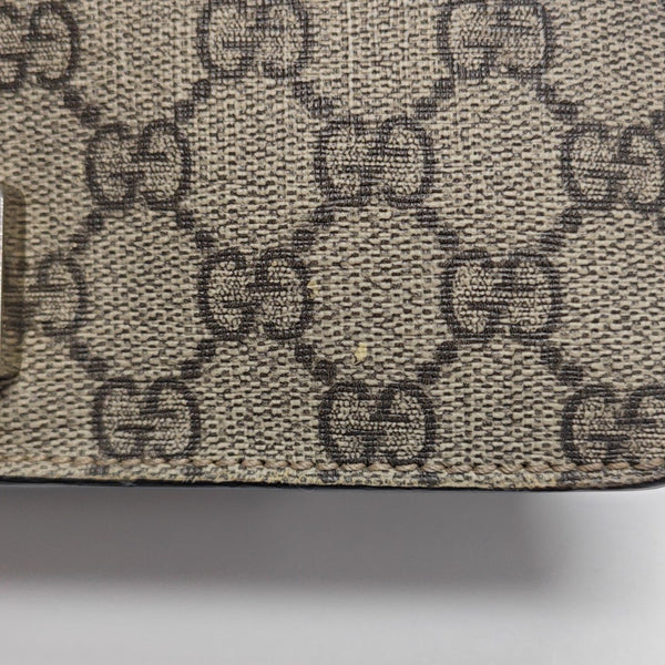 Dionysus Mini Monogram Coated Canvas Beige