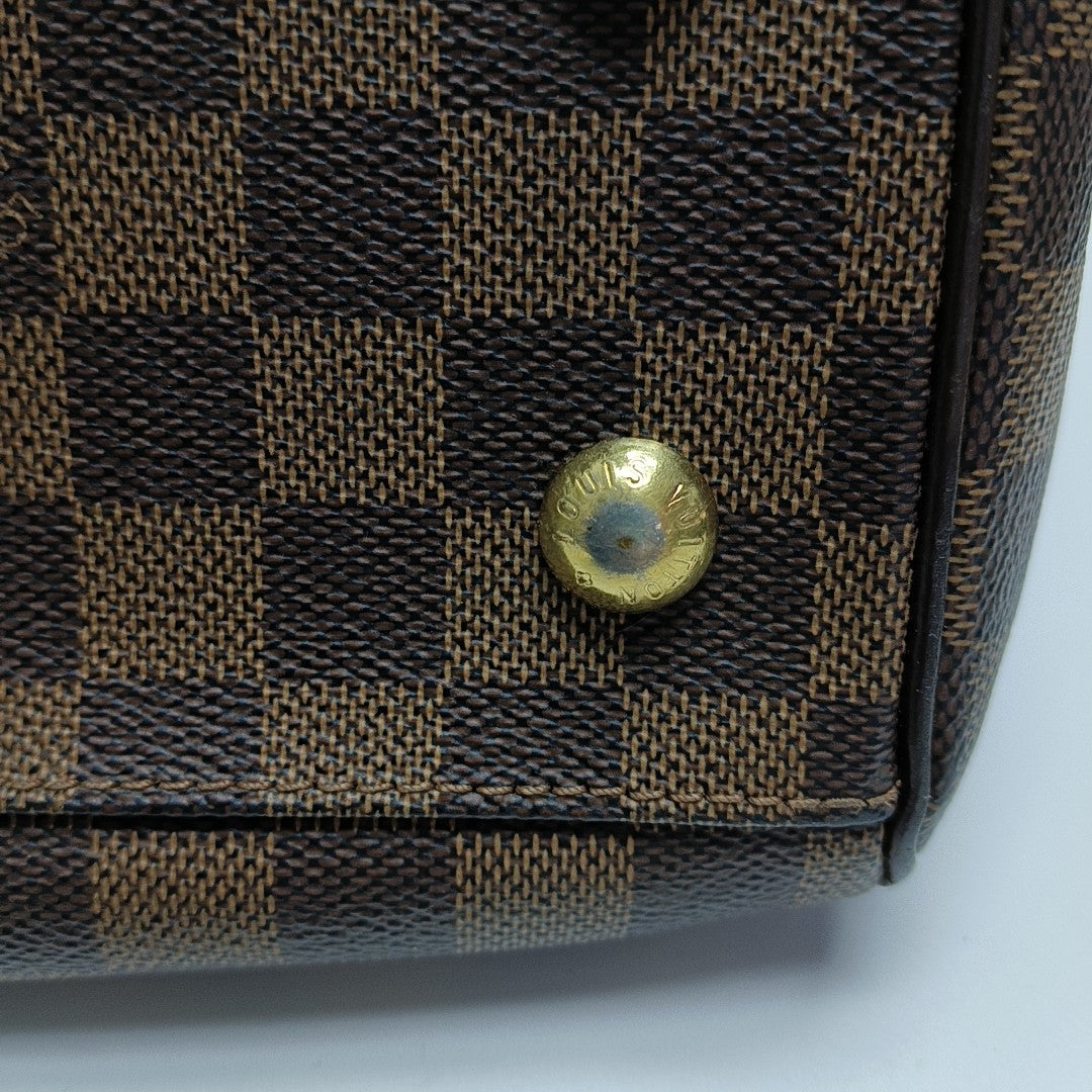 TREVI PM Damier Ebene Coated Canvas Brown