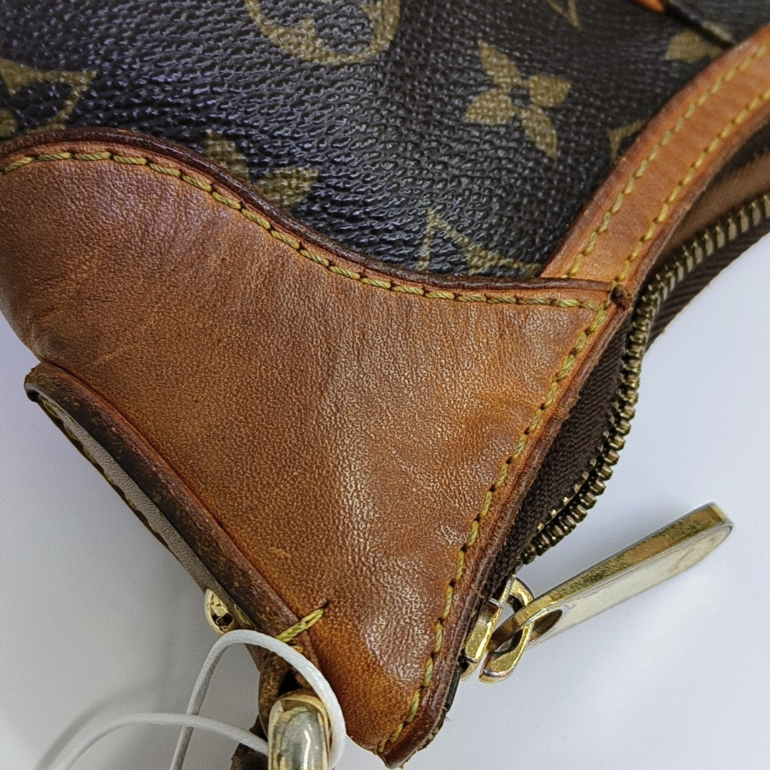 VINTAGE THAMES GM Monogram Coated Canvas Brown