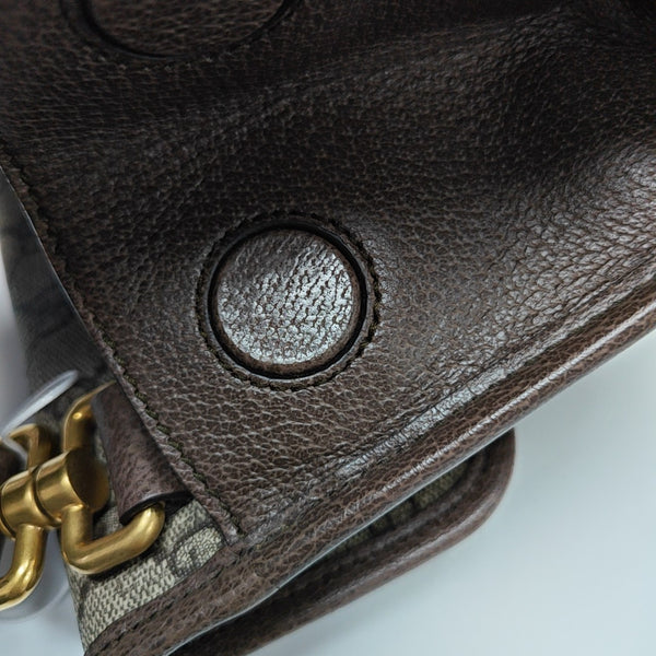 Neo Vintage Small Monogram Coated Canvas Beige