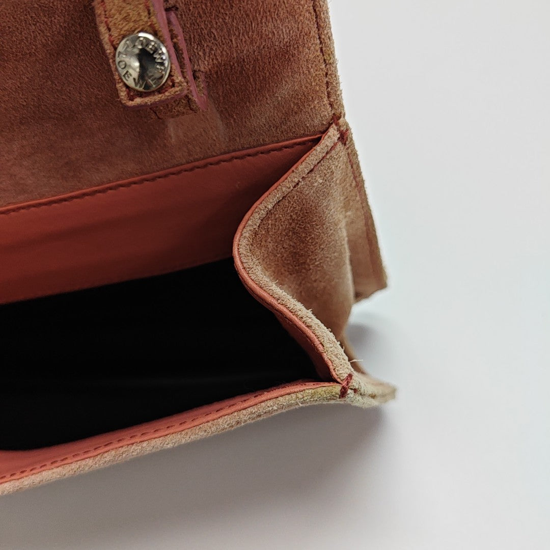 Leather Shoulder Bag Pink