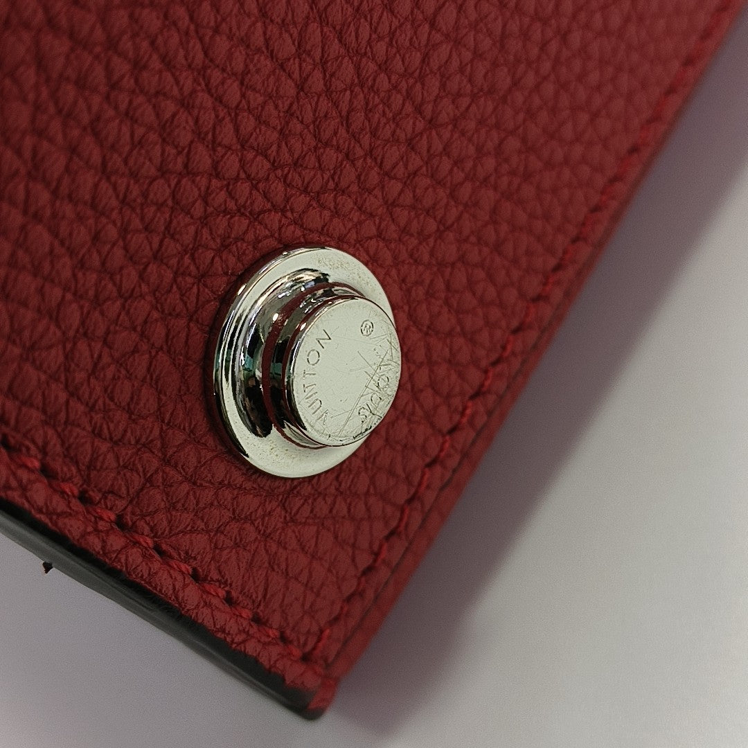 CITY STEAMER PM Calfskin Red