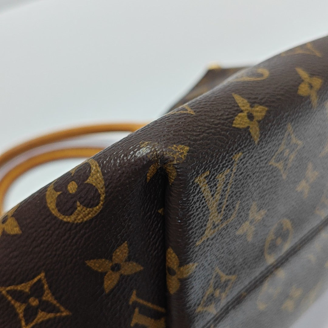 BOETIE PM Monogram Coated Canvas Brown