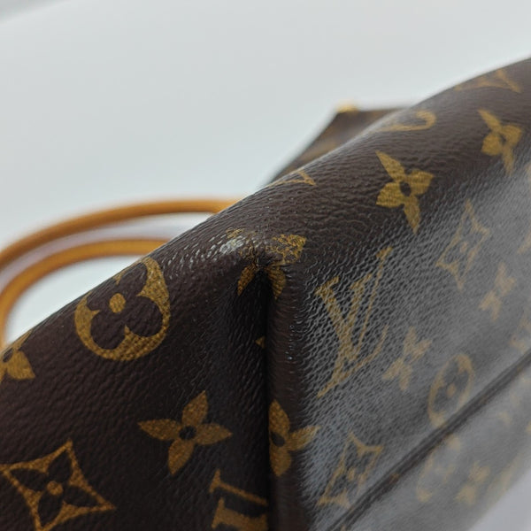 BOETIE PM Monogram Coated Canvas Brown